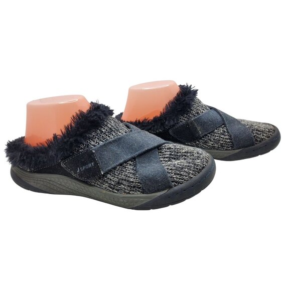 Jambu J.Sport Womens AllTerra Traction Graham Hook and Loop Slip on Mules - Picture 2 of 10